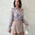 Lightweight Shirt with Floral Print