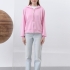 Pink Zip-Up Hoodie for Women