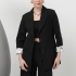 Casual Oversisez Black Blazer