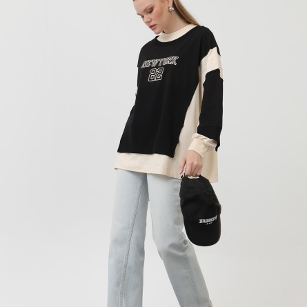 Черный худи &laquo;New York&raquo;