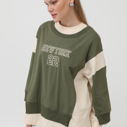 Зелёный худи &laquo;New York&raquo;