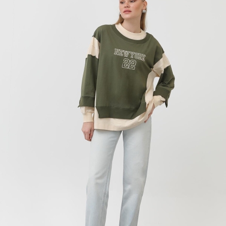 Зелёный худи &laquo;New York&raquo;