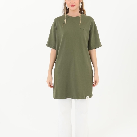 Khaki Women's Basic T-Shirt
