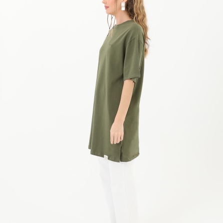 Khaki Women's Basic T-Shirt