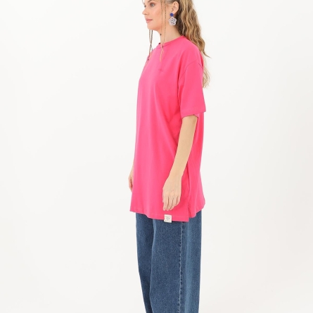 Pink Women's Basic T-Shirt