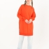 Orange Women's Medium Casual Tunic