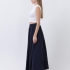 Bluemarine midi skirt with elastic waistband