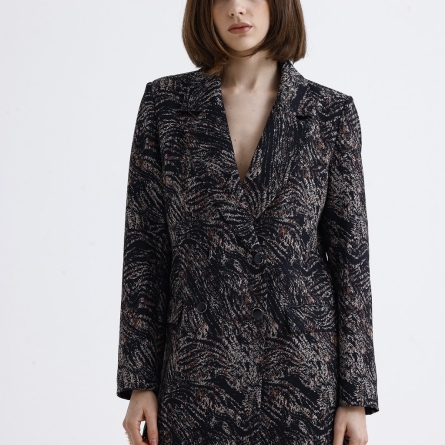 Women&rsquo;s Suit with Abstract Print