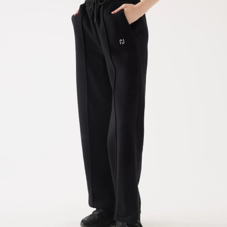 Pantaloni Jogger din Bumbac Negri