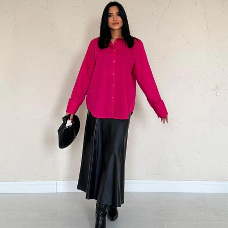 Cămașă Fuchsia de Poplin