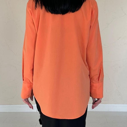 Cămașă Orange de Poplin