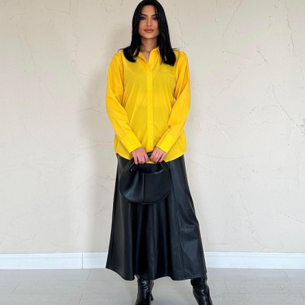 Poplin Yellow Shirt