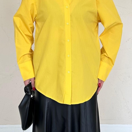 Poplin Yellow Shirt
