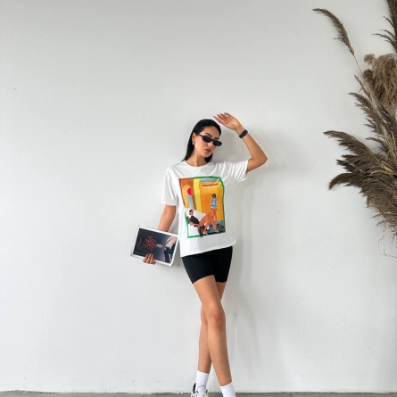 Белая футболка с принтом &laquo;Nicaragua&raquo;